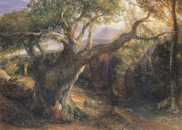 The Waters Murmuring, Samuel Palmer